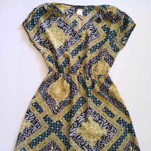 Trixxi Geometric Print Mini Dress Size Medium